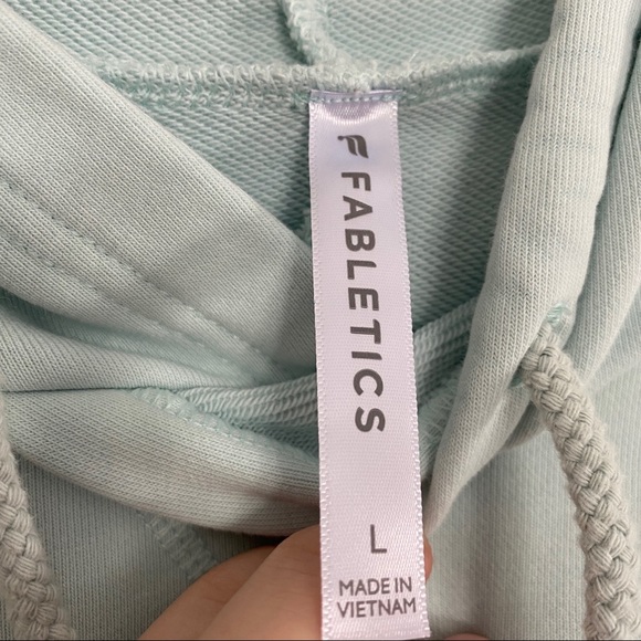 Light Blue Fabletics Hoodie - Picture 10 of 10